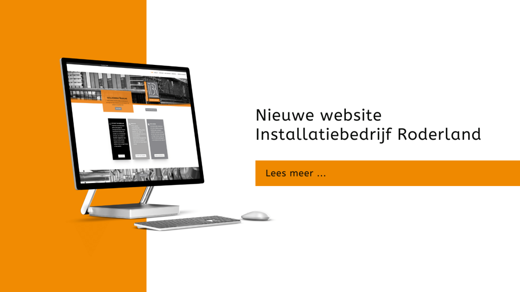 Nieuwe website Installatiebedrijf Roderland